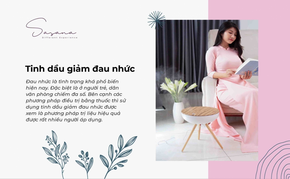 Tinh dầu giảm đau nhức