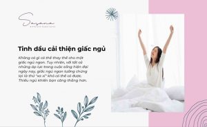 Tinh dầu giúp cải thiện giấc ngủ