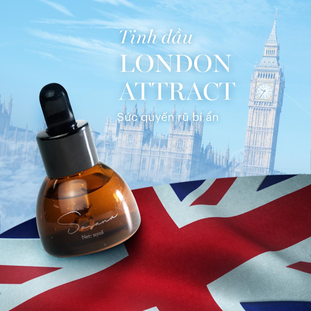 Hương thơm kích thích ham muốn Tinh dầu London Attract