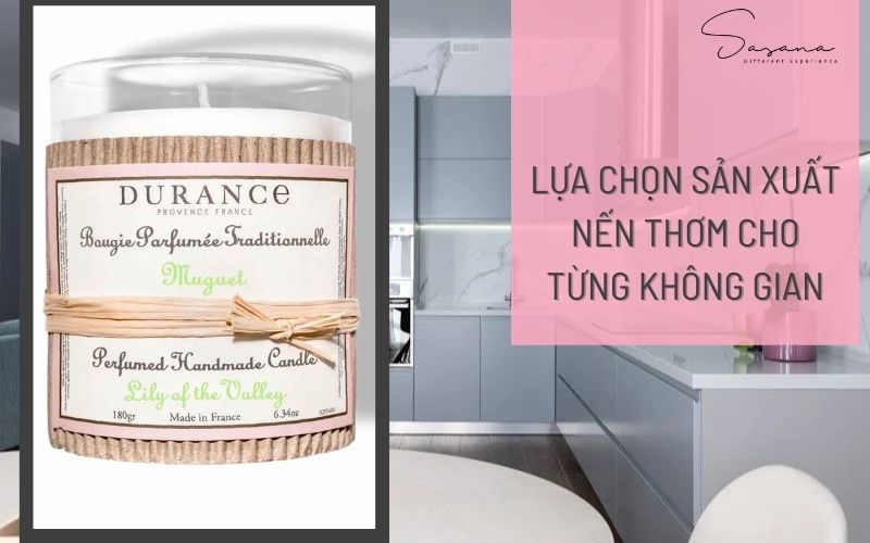 sản xuất nến thơm. CÔNG CỤ TẠO NÊN PHONG CÁCH VÀ KHÔNG GIAN SỐNG ĐẸP