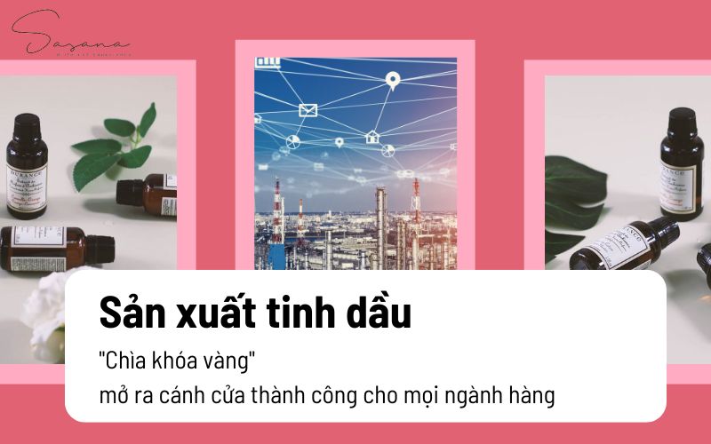 Sản xuất tinh dầu: "Chìa khóa vàng" mở ra cánh cửa thành công cho mọi ngành hàng