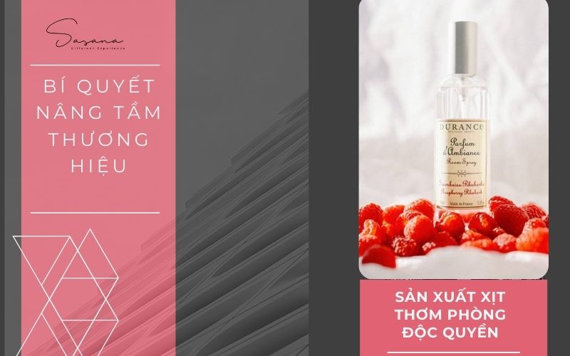 bí quyết nâng tầm thương hiệu- sản xuất xịt thơm phòng