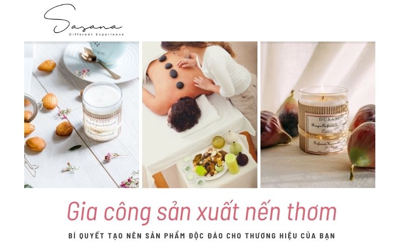 Gia công sản xuất nến thơm_ Bí quyết tạo nên sản phẩm độc đáo cho thương hiệu của bạn