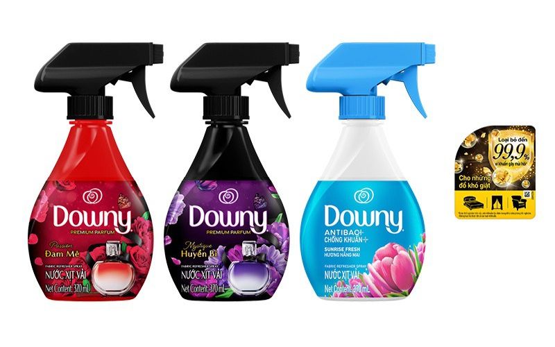 downy - đơn vị sản xuất xịt thơm vải