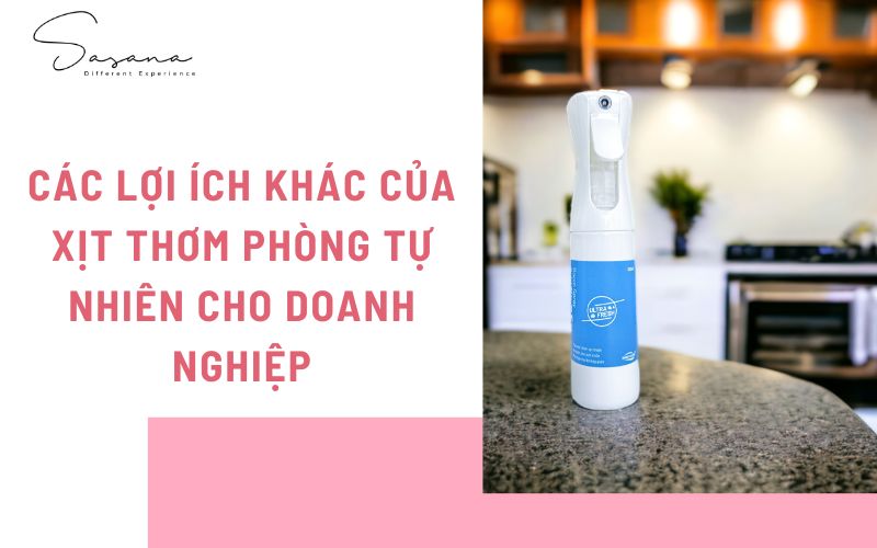 CÁC LỢI ÍCH KHÁC CỦA XỊT THƠM PHÒNG TỰ NHIÊN CHO DOANH NGHIỆP