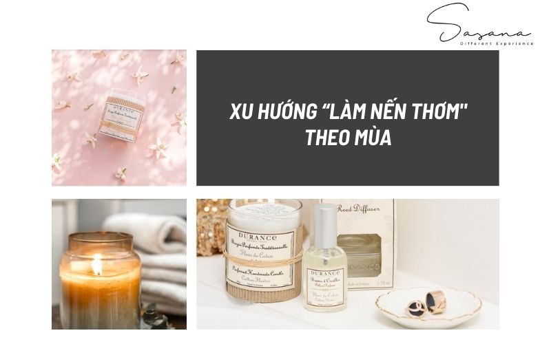 XU HƯỚNG “LÀM NẾN THƠM_ THEO MÙA