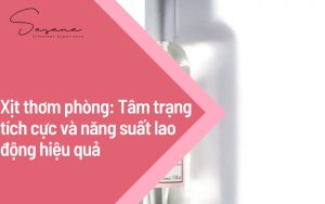 Xịt thơm phòng_ Tâm trạng tích cực và năng suất lao động hiệu quả