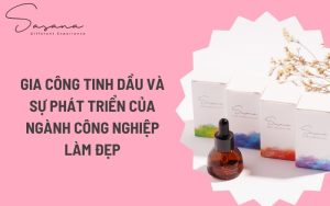 Gia công tinh dầu và sự phát triển của ngành công nghiệp làm đẹp